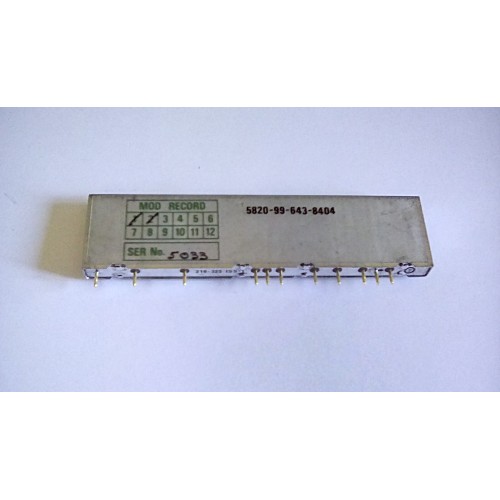 CLANSMAN PRINTED CIRCUIT BOARD ASSY DISCRIMINATOR ELECTRICAL FREQUENCY CLANSMAN PRINTED CIRCUIT BOARD ASSY DISCRIMINATOR ELECTRICAL FREQUENCY